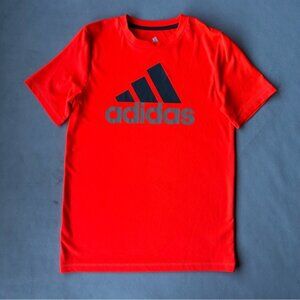 Adidas ~ Athletic Tee ~ Youth Medium ~ Neon Orange